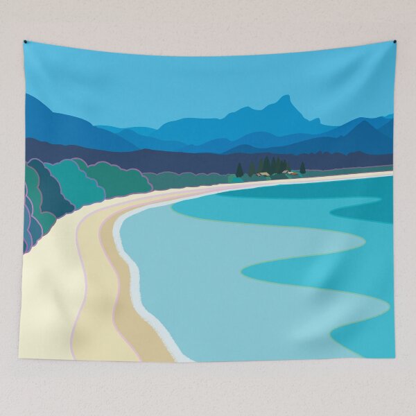 Item preview, Byron Bay Vintage Style Travel Art - Australia designed and sold by Jazznote.