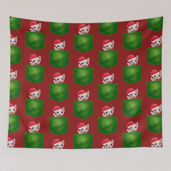 Item preview, Bingus Meme - Christmas Bingus Pocket designed and sold by cannevas.