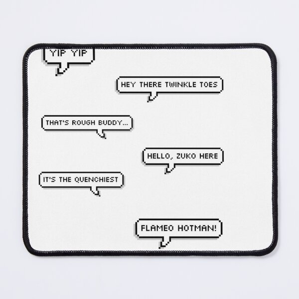 Item preview, Zuko Quotes Pack - Pixel Speech Bubble designed and sold by AnimeWorld8.