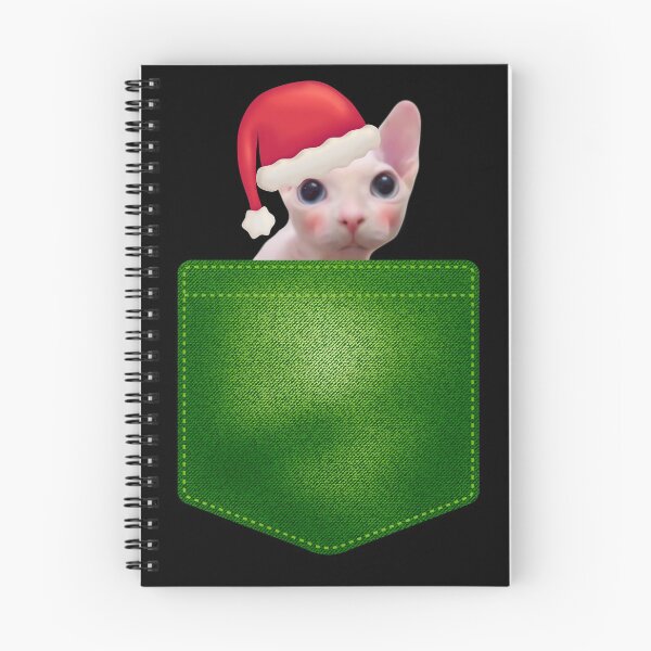 Item preview, Funny Bingus Cat Meme - Christmas Cat Meme Pocket designed and sold by cannevas.