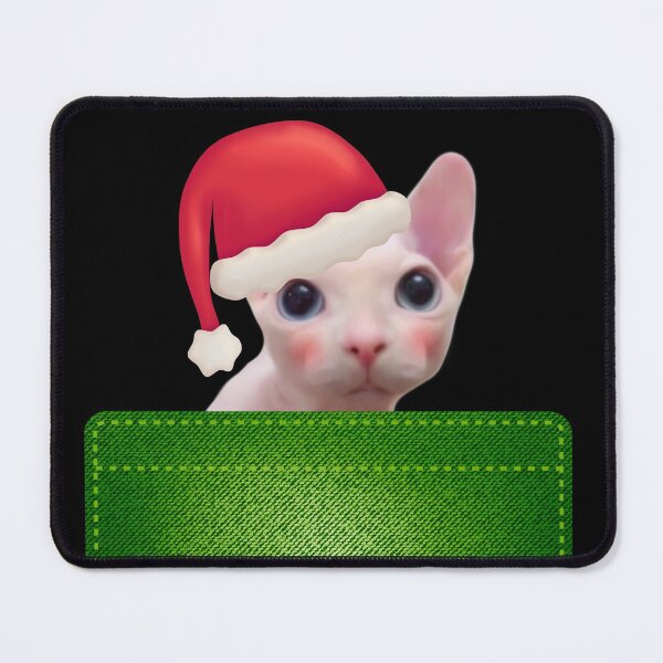 Item preview, Funny Bingus Cat Meme - Christmas Cat Meme Pocket designed and sold by cannevas.