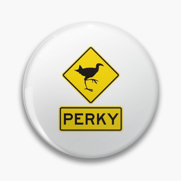 Item preview, Kiwiana: Perky Warning designed and sold by Cartotastic.