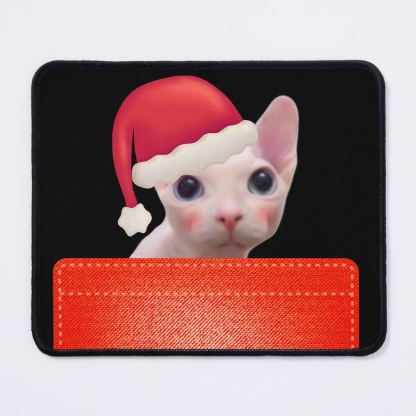 Item preview, Funny Bingus Christmas Cat Meme - Cat Meme Pocket designed and sold by cannevas.