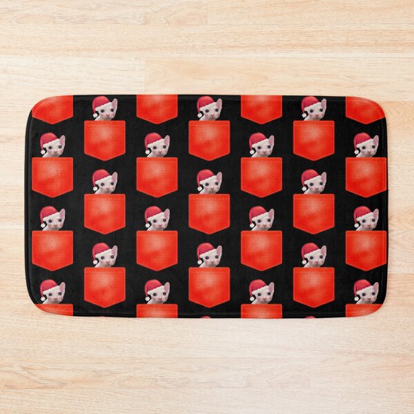 Item preview, Funny Bingus Christmas Cat Meme - Cat Meme Pocket designed and sold by cannevas.