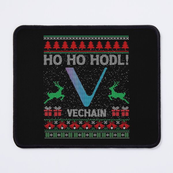 Item preview, Ugly Sweater Christmas Vechain VET Coin HO HO HODL Crypto Token Cryptocurrency Blockchain Wallet designed and sold by AriellaGross.