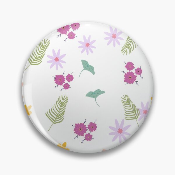 Item preview, Flowers and Leaves Pattern designed and sold by mench64.
