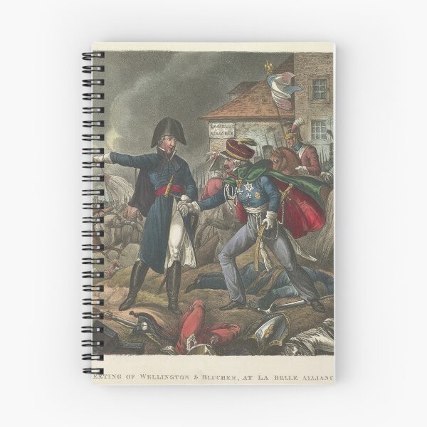 Item preview, The Battle of Waterloo Wellington & Blucher at Belle Alliance  designed and sold by WizardsWorld.