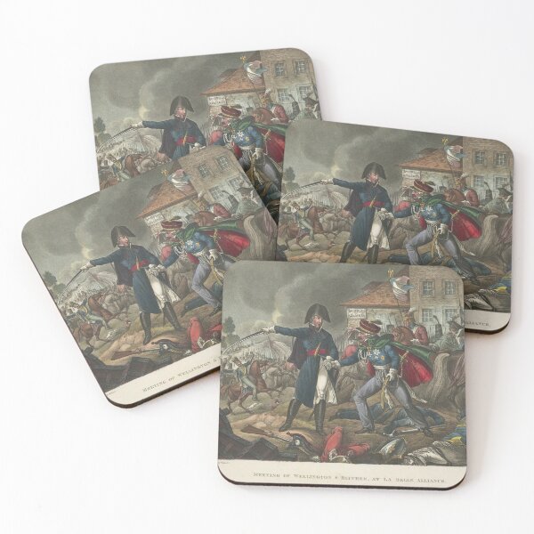 Item preview, The Battle of Waterloo Wellington & Blucher at Belle Alliance  designed and sold by WizardsWorld.