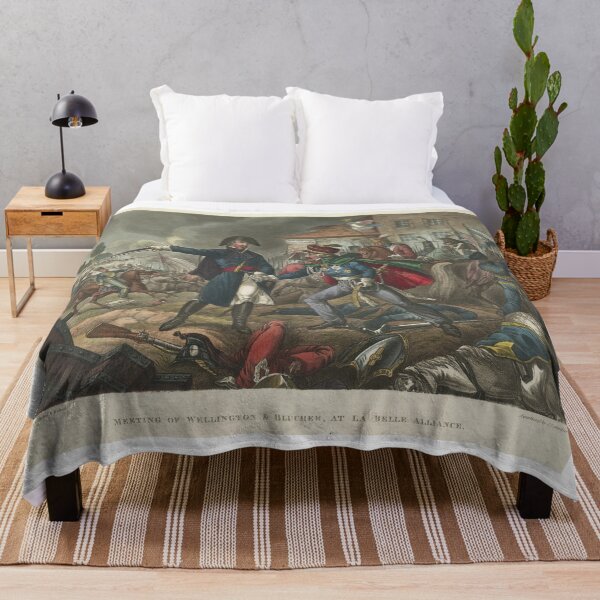Item preview, The Battle of Waterloo Wellington & Blucher at Belle Alliance  designed and sold by WizardsWorld.