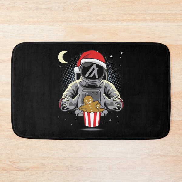 Item preview, Astronaut Christmas Algorand ALGO Coin To The Moon Crypto Token Blockchain Cryptocurrency Wallet designed and sold by JaxonBrown.