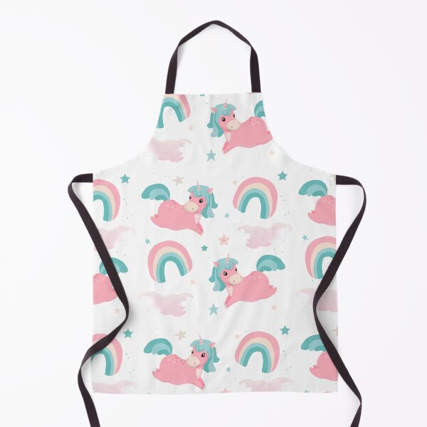 Item preview, Cute Cartoon Unicorn Pink and Mint Pattern designed and sold by inga-ra.