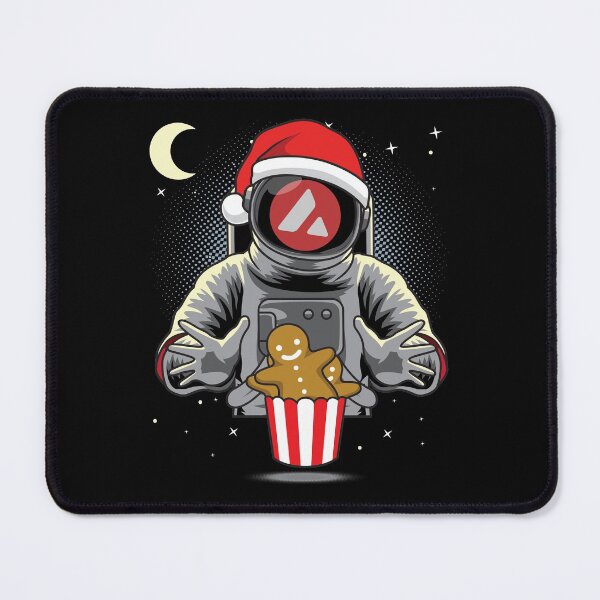 Item preview, Astronaut Christmas Avalanche Avax Coin To The Moon Crypto Token Blockchain Cryptocurrency Wallet designed and sold by JaxonBrown.
