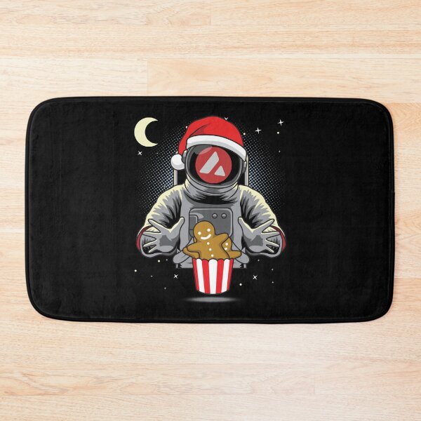 Item preview, Astronaut Christmas Avalanche Avax Coin To The Moon Crypto Token Blockchain Cryptocurrency Wallet designed and sold by JaxonBrown.