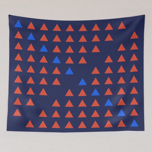 Item preview, Abstract Triangles Geometric Shapes - Modern Abstract Geometric Art designed and sold by jacnotjac.
