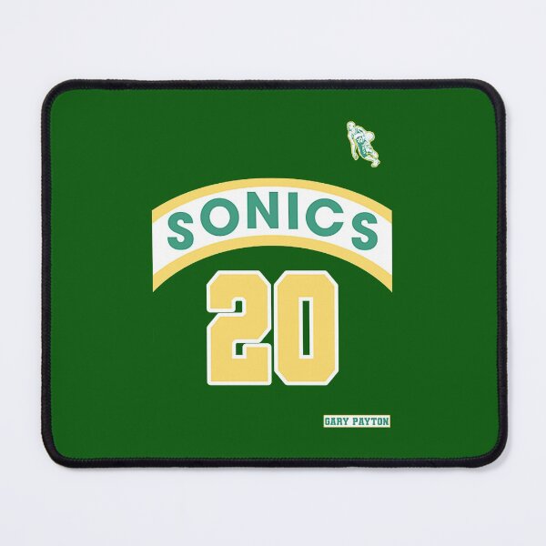 Item preview, Gary Payton Retro Supersonics Jersey 90s Style Fan Art  designed and sold by Castles2206.