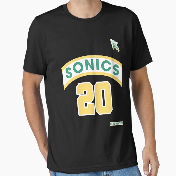 Item preview, Gary Payton Retro Supersonics Jersey 90s Style Fan Art  designed and sold by Castles2206.
