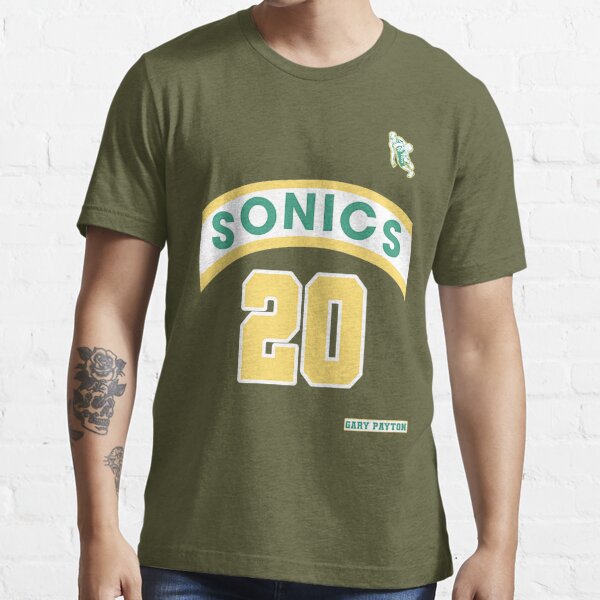 Gary Payton Retro Supersonics Jersey 90s Style Fan Art  Poster for Sale by  Castles2206