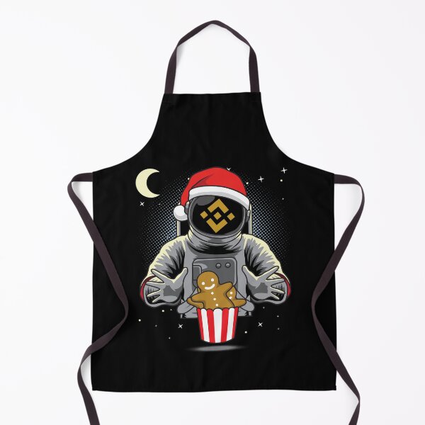 Item preview, Astronaut Christmas Binance BNB Coin To The Moon Crypto Token Blockchain Cryptocurrency Wallet designed and sold by JaxonBrown.