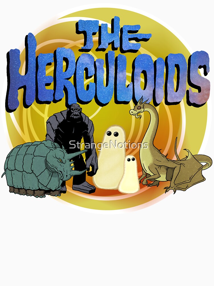 Tribute To The Herculoids 60s Animation Creature Characters Group And