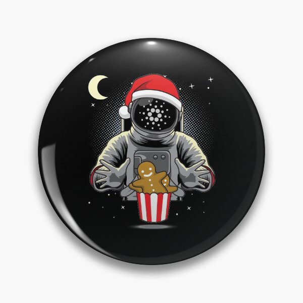 Item preview, Astronaut Christmas Cardano ADA Coin To The Moon Crypto Token Blockchain Cryptocurrency Wallet designed and sold by JaxonBrown.