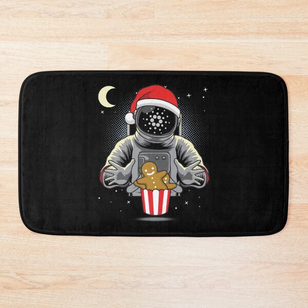 Item preview, Astronaut Christmas Cardano ADA Coin To The Moon Crypto Token Blockchain Cryptocurrency Wallet designed and sold by JaxonBrown.