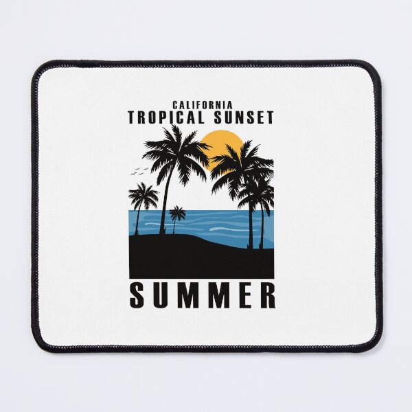 Item preview, California Tropical Sunset Summer designed and sold by lifecareful.