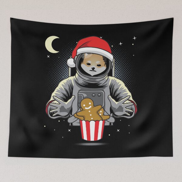 Item preview, Astronaut Christmas Dogelon Mars ELON Coin To The Moon Crypto Token Blockchain Cryptocurrency Wallet designed and sold by JaxonBrown.