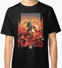 Doom - 1993 Plakat PC FPS Classic T-Shirt