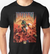 Doom - 1993 Poster PC FPS Unisex T-Shirt