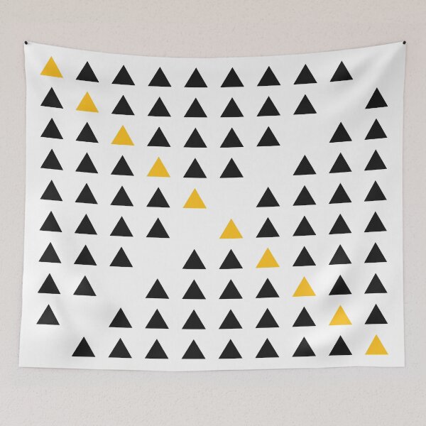 Item preview, Abstract Triangles Geometric Shapes - Modern Abstract Geometric Art designed and sold by jacnotjac.