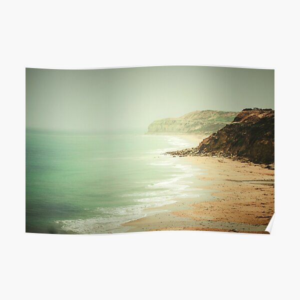 pastel green haze Poster