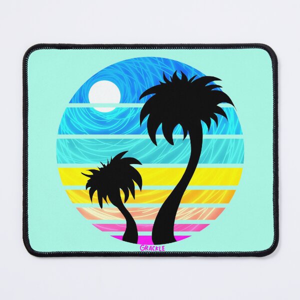 Item preview, Tropical Retro Sunset designed and sold by JanGrackle.