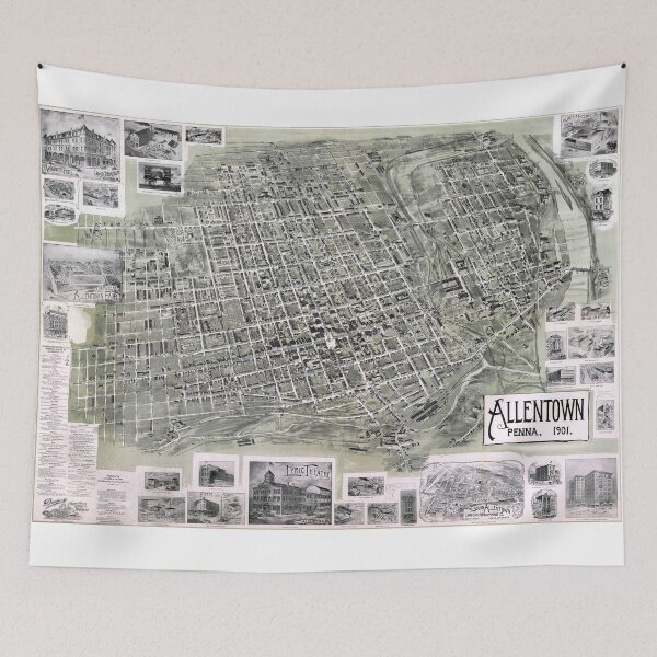 Item preview, Allentown - Pennsylvania - 1901 designed and sold by paulrommer.