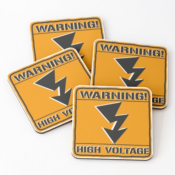 Item preview, High voltage,WARNING! symbol of danger designed and sold by victoria-volk.