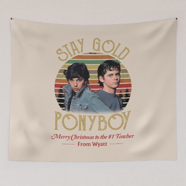 Item preview, Stay Gold Ponyboy Trfhe Outsidgwers Film Retro Vintage I Love This, Best Hanging Orn designed and sold by VCBQEW.