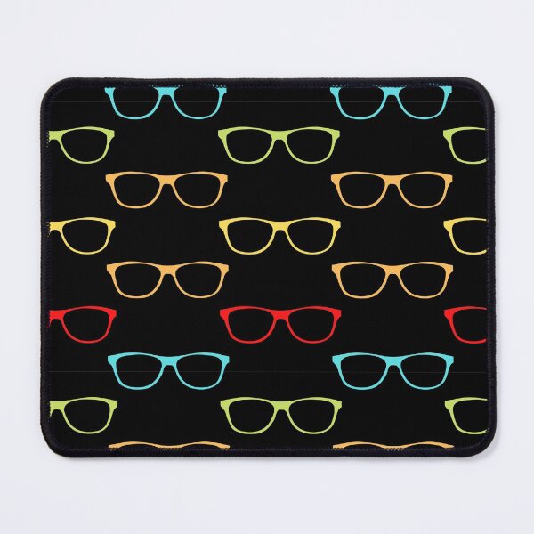 Item preview, Colorful Hipster Eyeglasses Pattern Cute And Beautiful Eyeglasses Pattern designed and sold by SeemDev786.