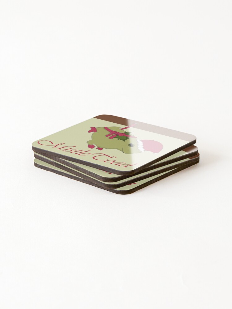 Thumbnail 4 of 5, Coasters (Set of 4), MistleToad designed and sold by RancherToads.