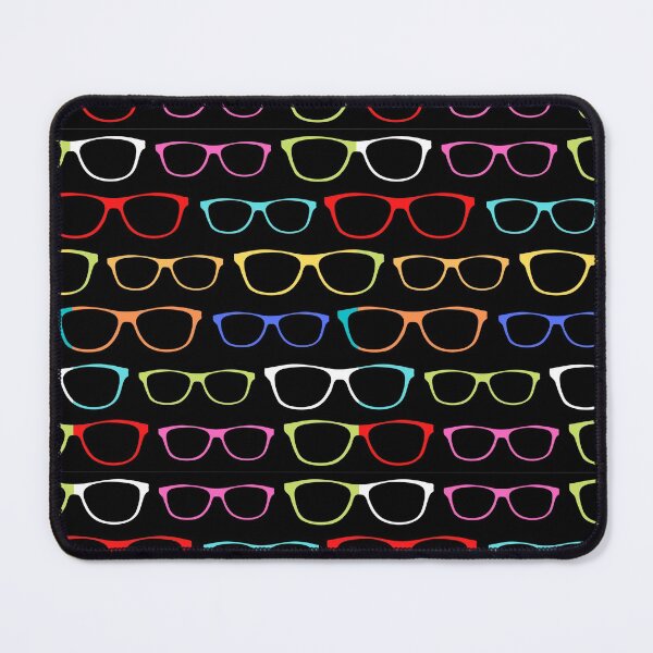 Item preview, Colorful Hipster Eyeglasses Pattern Cute And Beautiful Eyeglasses Pattern designed and sold by SeemDev786.