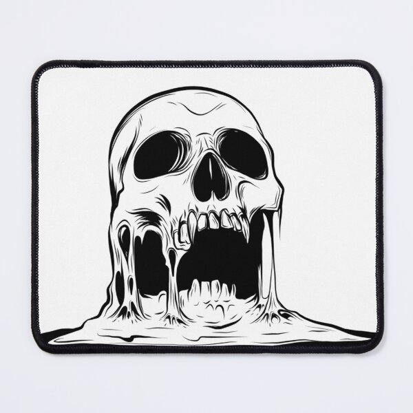 Item preview, sad skull designed and sold by aciddes.