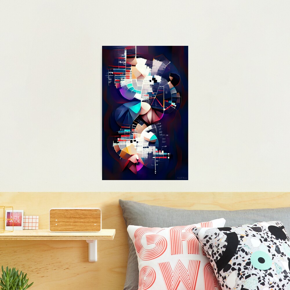 Dataviz series with AI - The Vertical Excitement Photographic Print for  Sale by Kirell Benzi