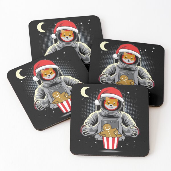 Item preview, Astronaut Christmas Shiba Inu SHIB Coin To The Moon Crypto Token Blockchain Cryptocurrency Wallet designed and sold by JaxonBrown.