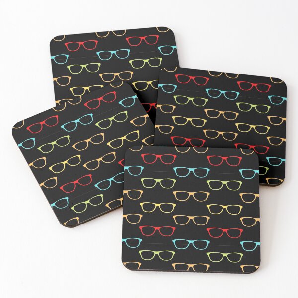 Item preview, Colorful Hipster Eyeglasses Pattern Cute And Beautiful Eyeglasses Pattern designed and sold by SeemDev786.
