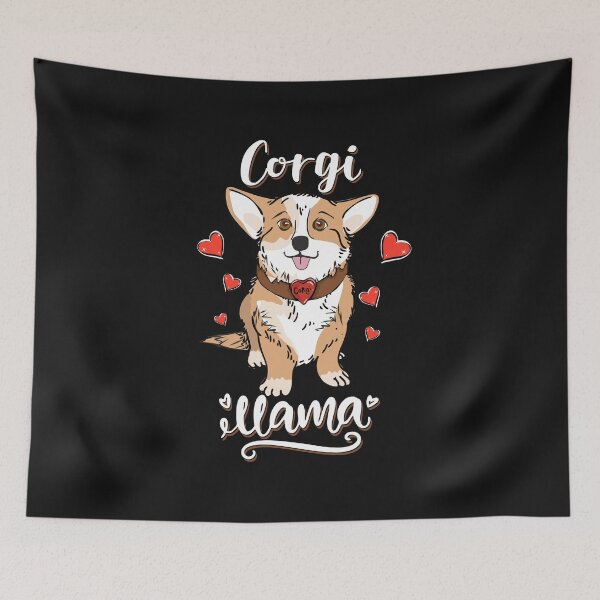 Item preview, Corgi Mom Dog Lover Mama Cute Hearts Gift  designed and sold by alenaz.