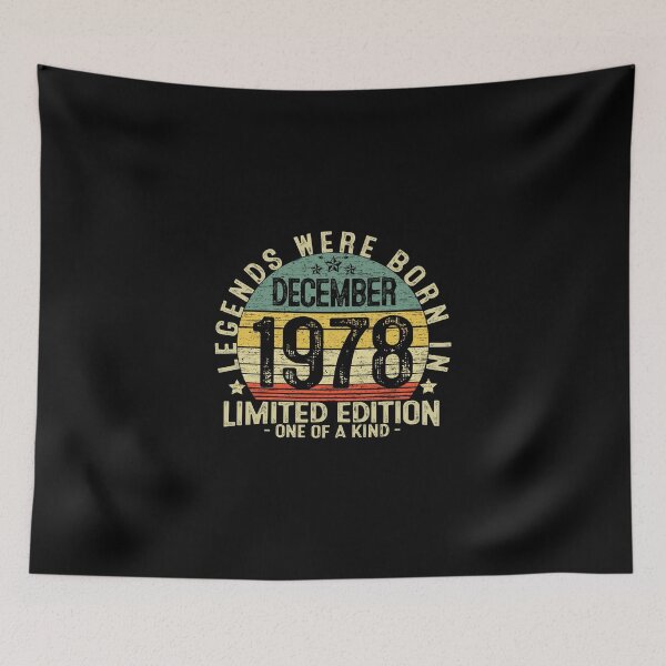 Item preview, 43 Years Old Birthday Legends Were Born In December 1978 designed and sold by MoHaCo.