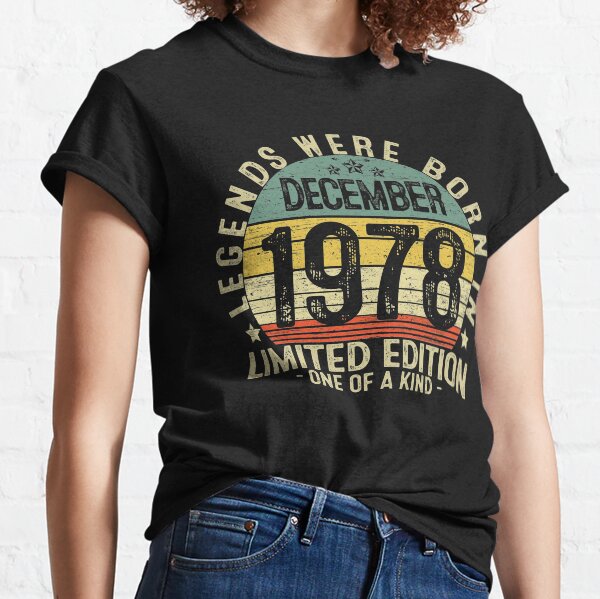 1978 t shirt ladies