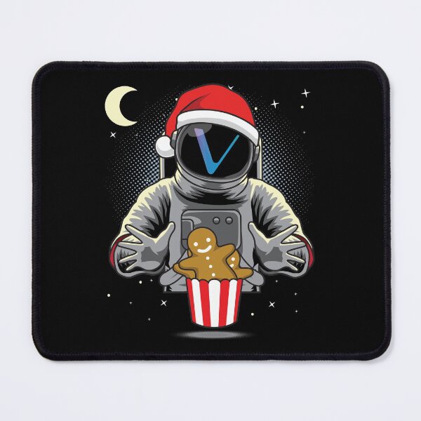 Item preview, Astronaut Christmas Vechain VET Coin To The Moon Crypto Token Blockchain Cryptocurrency Wallet designed and sold by JaxonBrown.