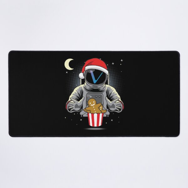 Item preview, Astronaut Christmas Vechain VET Coin To The Moon Crypto Token Blockchain Cryptocurrency Wallet designed and sold by JaxonBrown.