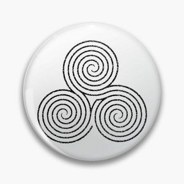 Aperçu de l'œuvre Spirale celtique Tri-Spirale | Art mégalithique | Newgrange | Symbole celtique | Irlande antique | Cadeaux irlandais Acheter de l'art irlandais créée et vendue par BuyIrishArt.