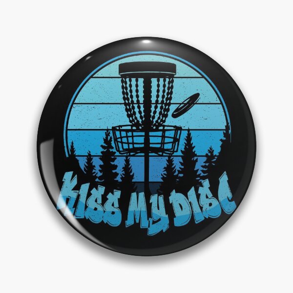 Item preview, Kiss My Disc Funny Disc Golf, Camiseta de golf Frisbee designed and sold by YAHIA-14.