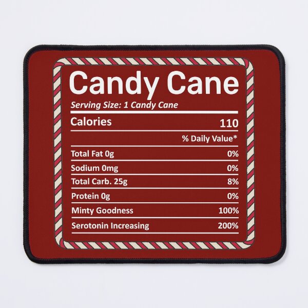 Item preview, Candy Cane Nutrition Facts Funny Christmas Family Matching Pajama for Candy Lover designed and sold by alenaz.